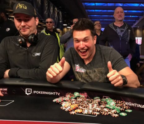 Doug Polk Phil Hellmuth PNiA Mar 17 2017 <small><strong>Doug Polk Wins $72,000 Pot</strong> (PNIA -
Mar 17, 2017)</small>